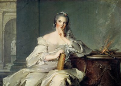 Anne-Henriette de France, as the Element of Fire, 1750-1 by Jean Marc Nattier